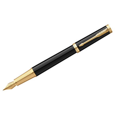 Ручка перьевая Parker "Ingenuity Black GT" 0,8мм, подарочная упаковка