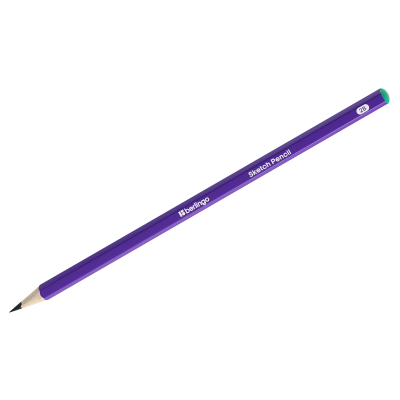 Карандаш ч/г Berlingo "Sketch Pencil" 2B, шестигранный, заточен.