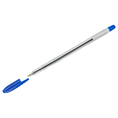 Ручка шариковая СТАММ "Вега" синяя, 1,0мм
