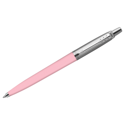 Ручка шариковая Parker "Jotter Recycled Baby Pink" синяя, 0,8мм, кнопочн., пластик. корпус, подарочная упаковка