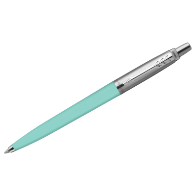 Ручка шариковая Parker "Jotter Recycled Mint " синяя, 0,8мм, кнопочн., пластик. корпус, подарочная упаковка