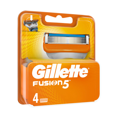 Кассеты для бритья сменные Gillette "Fushion", 4шт. (ПОД ЗАКАЗ)