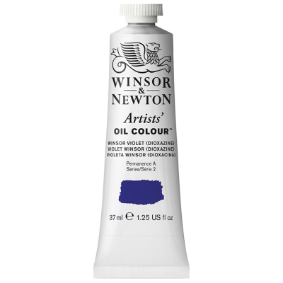 Краска масляная профессиональная Winsor&Newton "Artists Oil", 37мл, Винзор фиолетовый (диоксазин)