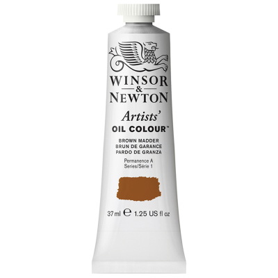 Краска масляная профессиональная Winsor&Newton "Artists Oil", 37мл, коричневая марена
