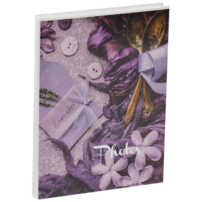 Фотоальбом 36 фото 10*15см, ArtSpace "Lavender", мягкая обложка
