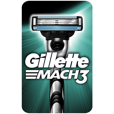 Станок для бритья Gillette "Mach 3" + 1 кассета, 3014260251147 (ПОД ЗАКАЗ)