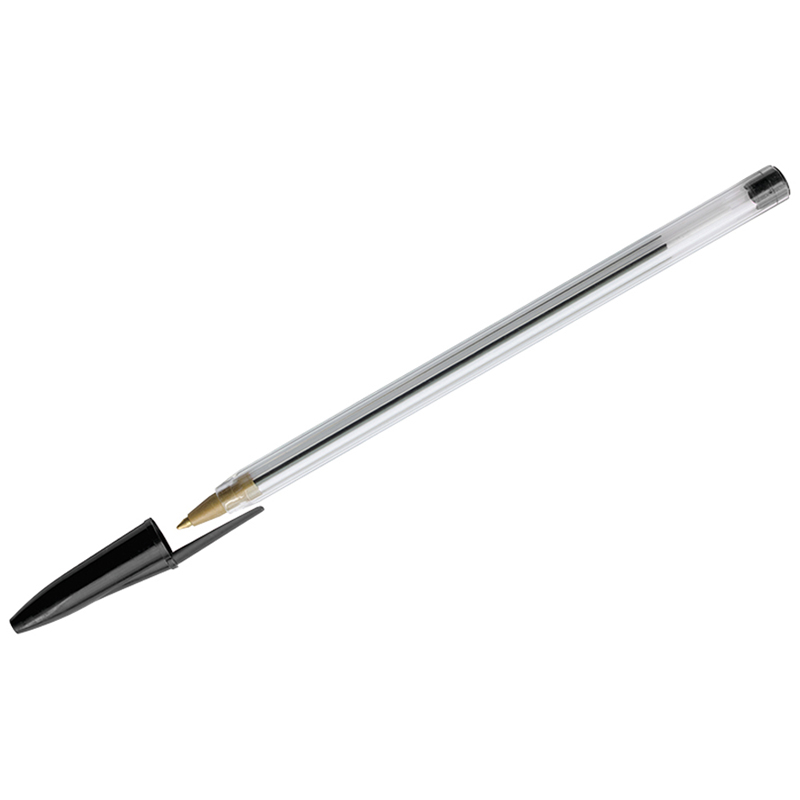 Ручка шариковая OfficeSpace черная, 0,7мм