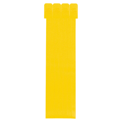 Набор закладок для книг 7*370мм (ляссе с клеевым краем), ArtSpace, 08шт., желтый