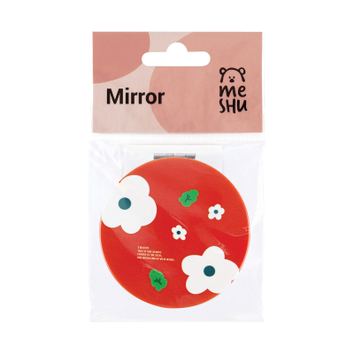 Зеркальце карманное складное MESHU "Flower magic"