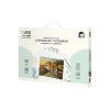 Алмазная мозаика ТРИ СОВЫ "Сказочная избушка", 30*40см, холст на деревянном подрамнике, картонная коробка с пластиковой ручкой