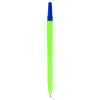 Ручка шариковая СТАММ "049" синяя, 0,7мм, неоновый микс
