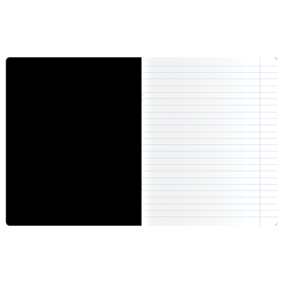 Тетрадь предметная 48л. Greenwich Line "Сolor black" - Литература, "софт-тач" ламинация, выборочный УФ-лак, 70г/м2