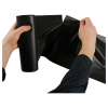 Мешки для мусора  180л OfficeClean ПВД, 90*110см, 35мкм, 10шт., черные, в рулоне