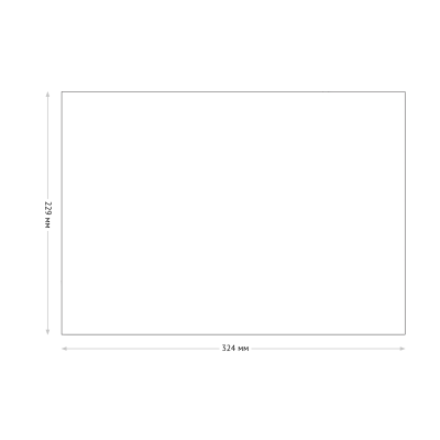 Конверт C4, OfficeSpace, 229*324мм, б/подсказа, б/окна, отр. лента, термоусадка