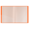 Папка с 60 вкладышами Berlingo "Neon" А4, 30мм, 1000мкм, оранжевый неон, с внутр. карманом