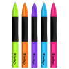 Ручка шариковая Berlingo "Tribase grip color zone" синяя, 0,7мм, грип, ассорти