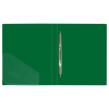 Папка с пружинным скоросшивателем СТАММ "Стандарт" А4, 17мм, 700мкм, пластик, зеленая