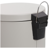 УЦЕНКА - Ведро-контейнер для мусора (урна) OfficeClean Professional, 5л, серое, матовое
