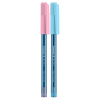 Ручка шариковая Schneider "Tops 505 F Bubble Gum" синяя, 0,8мм, прозрачный корпус