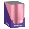 Папка с 10 вкладышами Berlingo "Haze" А4, 9мм, 600мкм, с внутр. карманом, розовая, софт-тач
