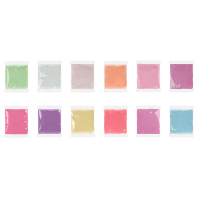 Легкий пластилин для лепки Мульти-Пульти "МаршмелЛоу", 12 цветов, 120г, прозрачный пакет