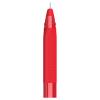 Ручка шариковая Berlingo "Triangle Fine" красная, 0,3мм, трехгран., грип