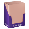 Папка на кнопке Berlingo "Instinct" А4, пластик, 600мкм, фламинго