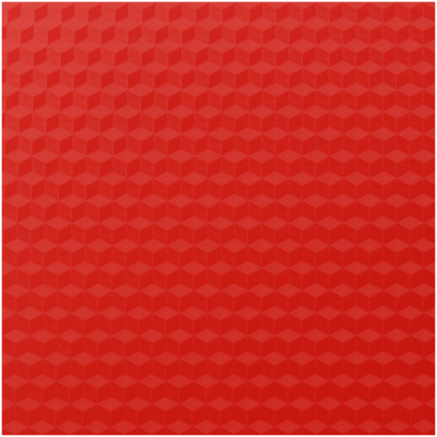 Папка на 2 кольцах СТАММ "Кристалл" А4, 25мм, 700мкм, пластик, красная
