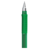 Ручка шариковая Berlingo "Aviator" зеленая, 0,7мм, грип