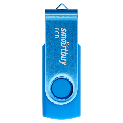 Память Smart Buy "Twist" 8GB, USB 2.0 Flash Drive, синий