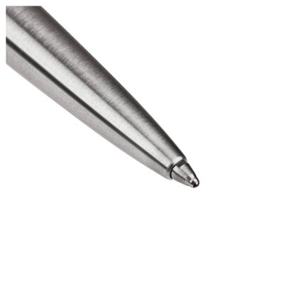 Набор Parker "Jotter Stainless Steel CT": ручка шариковая 1,0мм синяя и ручка перьевая 1,0мм синяя, подарочная упаковка