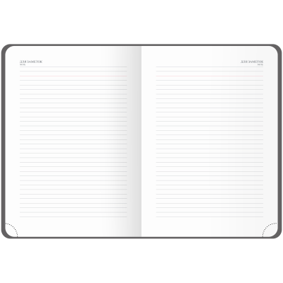 Ежедневник недатированный, А5, 136л., кожзам, OfficeSpace "Серия Eagle", коричневый