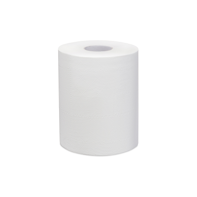 Полотенца бумажные в рулонах Focus Jumbo, 2-слойные, 125м/рул., ЦВ, белые