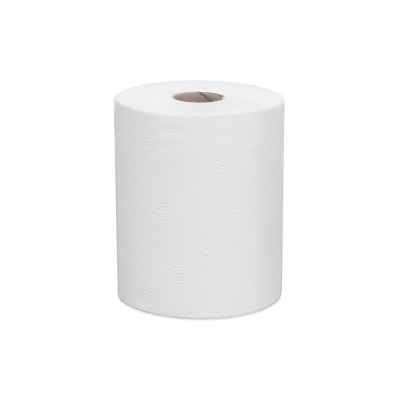 Полотенца бумажные в рулонах Focus Extra Quick, 2-слойные, 150м/рул., втулка 50мм, белые