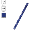 УЦЕНКА - Пружины пластик D=19мм OfficeSpace, синий, 100шт.