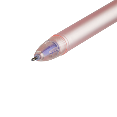 Ручка гелевая стираемая MESHU "Pads" синяя, 0,5мм, корпус ассорти, с топпером