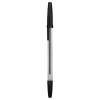 Ручка шариковая СТАММ "Оптима" черная, 1,0мм