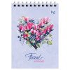 Блокнот А6 40л. на гребне BG "Floral notebook"