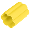 Стаканчик для рисования Мульти-Пульти силиконовый фигурный желтый, 160 мл, европодвес