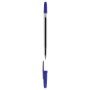 Ручка шариковая СТАММ "Оптима" 3шт., синие, 1,0мм, пакет с европодвесом