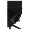 Кресло руководителя Helmi HL-E98, ткань черная, пластик, механизм качания