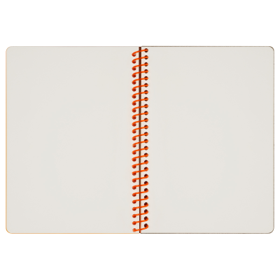 Скетчбук 40л., А5 на гребне BG "Neon. Orange", маркерная бумага 120г/м2