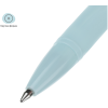 Ручка шариковая MESHU "Unicorn" синяя, 0,7мм, с пушист. помпоном, корпус ассорти, с топпером