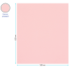 Цветная бумага 500*650мм, Clairefontaine "Tulipe", 25л., 160г/м2, светло-розовый, легкое зерно, 100%целлюлоза