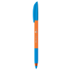 Ручка шариковая Berlingo "Skyline" светло-синяя, 0,7мм, игольчатый стержень, грип, пакет