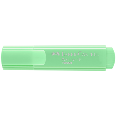 Текстовыделитель Faber-Castell "46 Pastel" светло-зеленый, 1-5мм