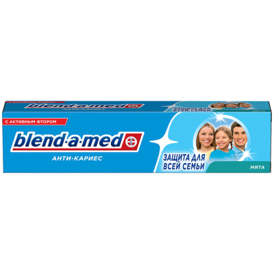 Зубная паста Blend-a-Med "Анти Кариес. Мята", 100мл, 5000174416237 (ПОД ЗАКАЗ)
