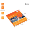 Пластилин Гамма "Оранжевое солнце", 12 цветов (6 классич., 6 с блестками), 168г, со стеком. картон. упаковка
