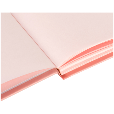 Скетчбук 80л., А5 7БЦ BG "Цветущая гортензия", матовая ламинация, розовый блок, 80г/м2