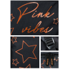 Рюкзак Berlingo Cute "Pink stars" 38*28*14см, 3 отделения, 3 кармана, анатомическая ЭВА спинка